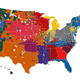 Image for article titled Facebook Data Now Give Us The Best Map Of College Football Fandom